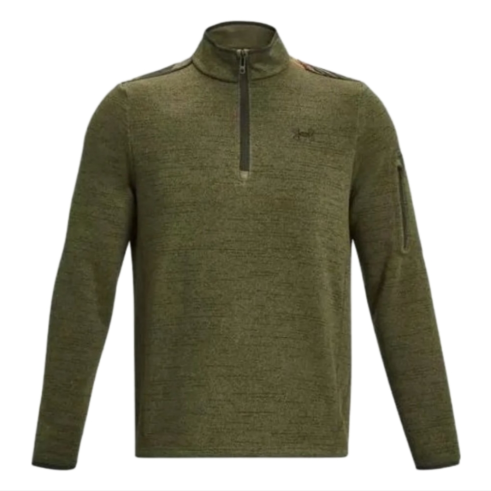 Under ArmourUnder Armour Men's Specialist 1/4 Zip Pullover 'Green' NWT Large